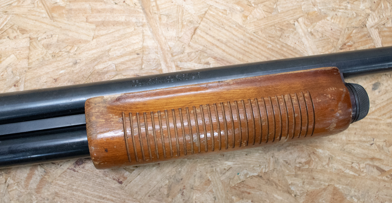 REMINGTON 870 Wingmaster 12 Gauge Police Trade-In Shotguns with Wood Stock